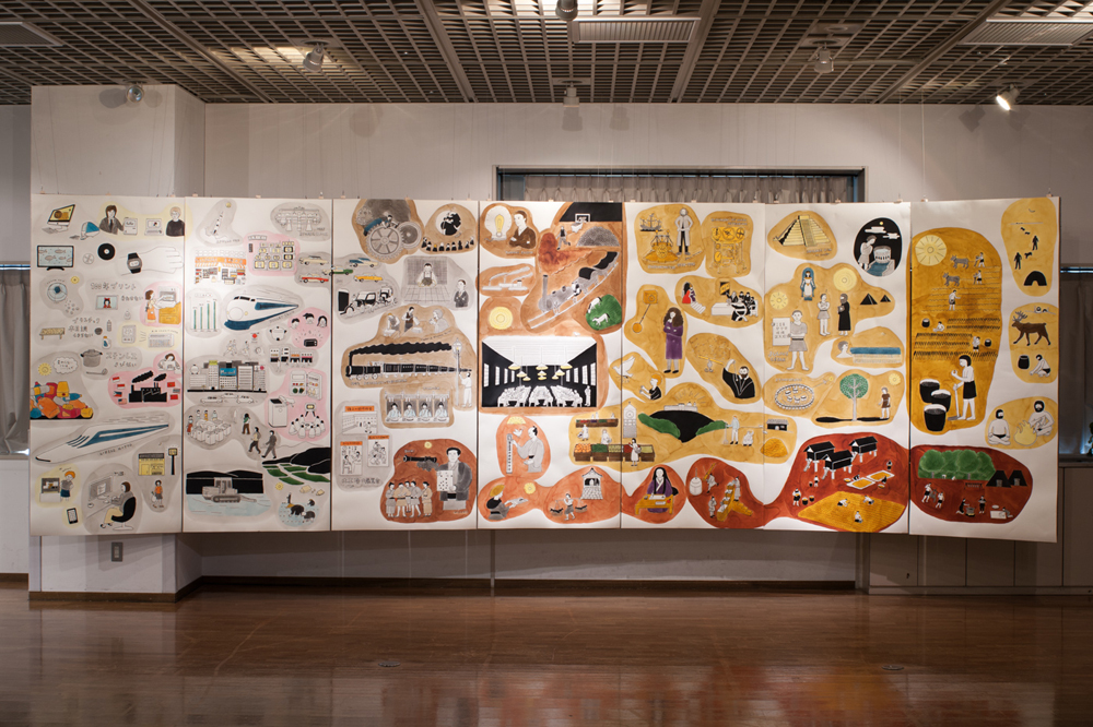 jikan wa meguru meguru jikan no tenrankai exhibition