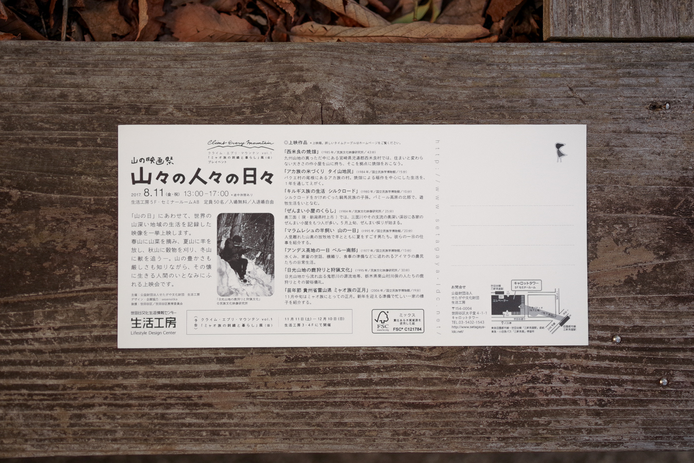 DM card back